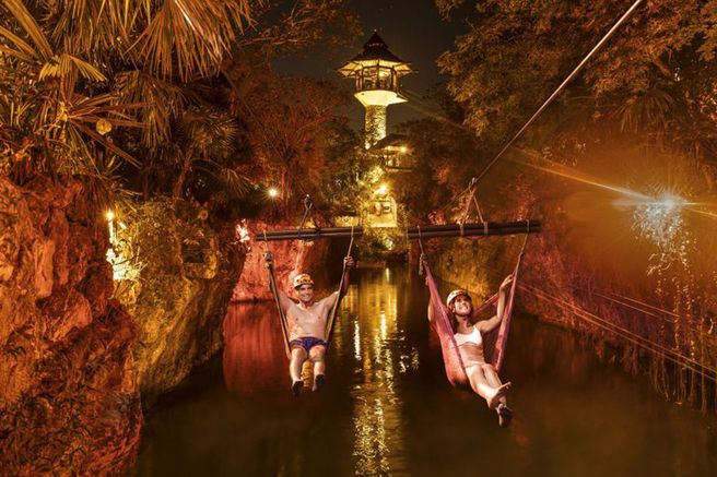 Cancun Xplor Fuego Night Admission Ticket (Round-Trip Transportation Included)