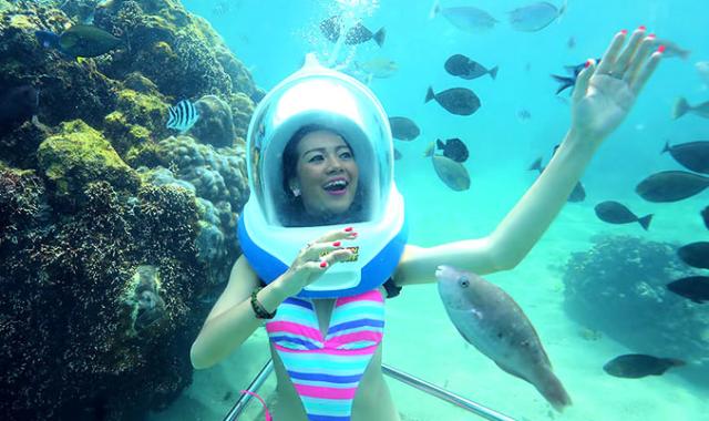 [베나자] 나트랑 스킨스쿠버 & 씨워커 투어 (식사, 픽업 & 샌딩 포함)