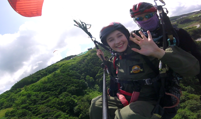 충북 단양 패러마을 패러글라이딩 체험