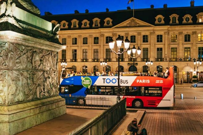 Paris Open-Top Night City Tour Bus (TOOTBUS)