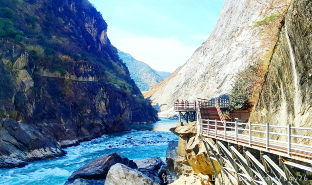 리장 호도협 트래킹 일일 투어