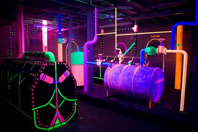 ロッテルダム レーザータグゲーム