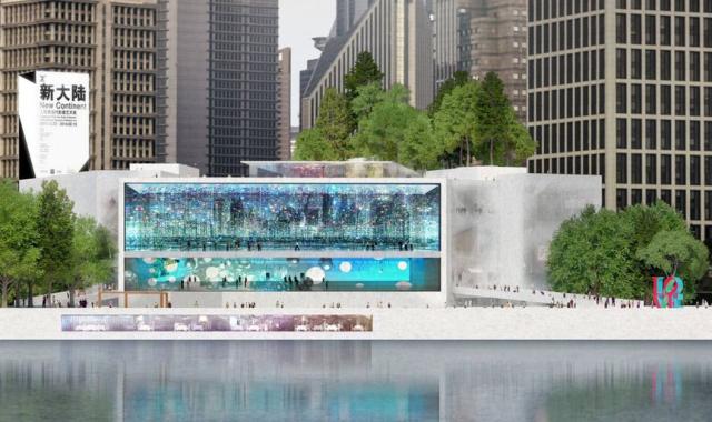 上海浦東美術館の入場券