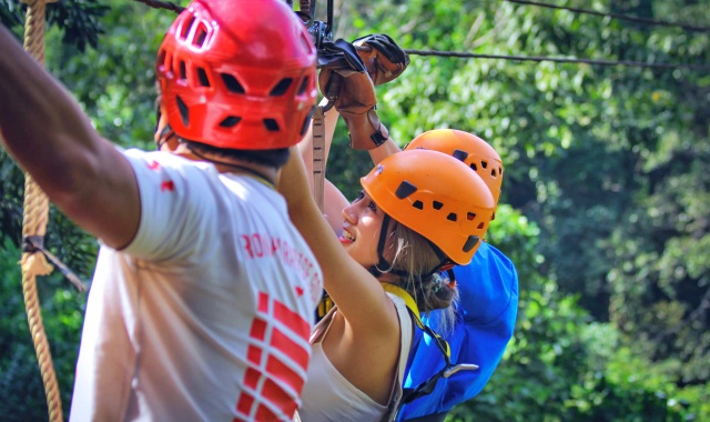 Koh Samui Tree Bridge Zipline Experience