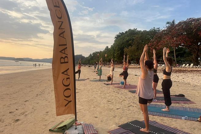 Krabi Sunrise Yoga Balance Class