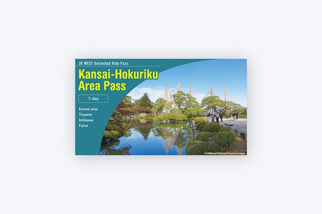 JR West Kansai Hokuriku Pass (7-Day)