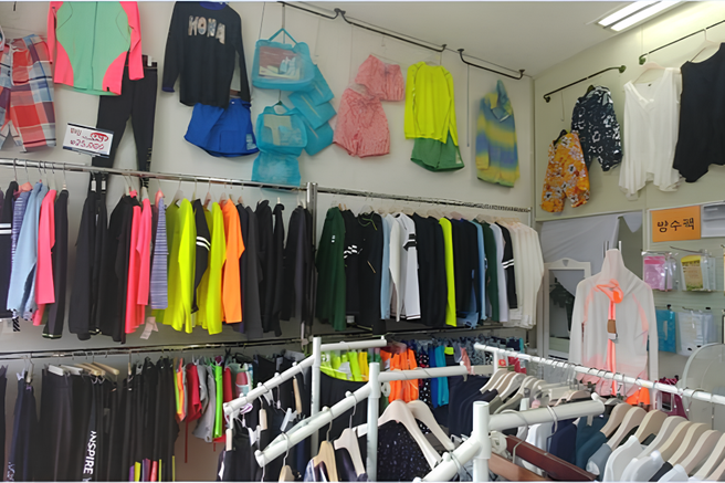 천안 오션어드벤처 인근 '사랑티켓' 물놀이 용품 대여