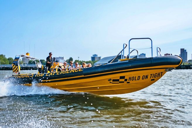 London Thames River Canary Wharf Experience Speedboat