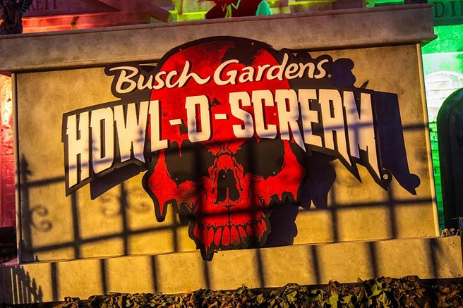 Busch Gardens Tampa Howl-O-Scream Ticket in Florida