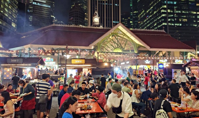 싱가포르  시티 & 야경 반나절 투어 (한국인 가이드 / 리버크루즈 + 랩소디쇼 + 사테거리 포함)