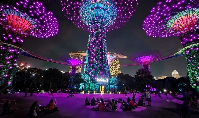 싱가포르  시티 & 야경 반나절 투어 (한국인 가이드 / 리버크루즈 + 랩소디쇼 + 사테거리 포함)