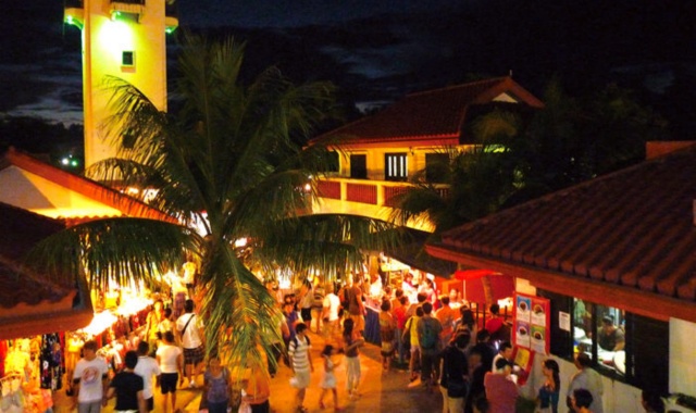 괌 차모로 야시장 제우스 왕복 셔틀 버스