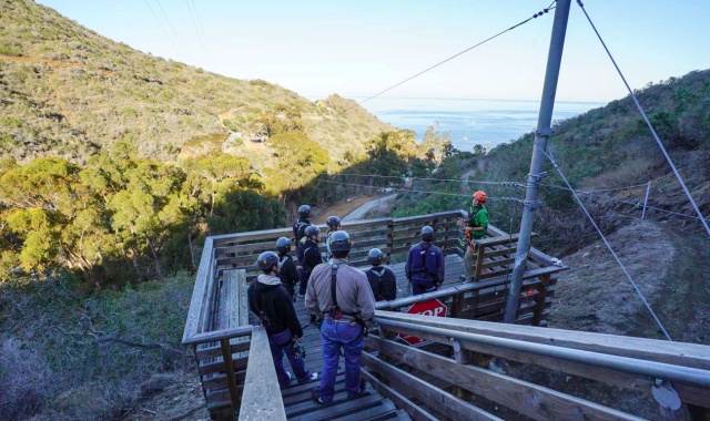 Catalina Island: Zipline Eco Tour