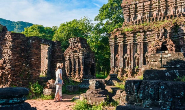 [다낭고스트] 미선 유적지 & 호이안 일일 투어 (소원초 포함)