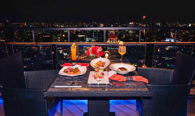 반얀트리 방콕 호텔 버티고 & 문 바 루프탑