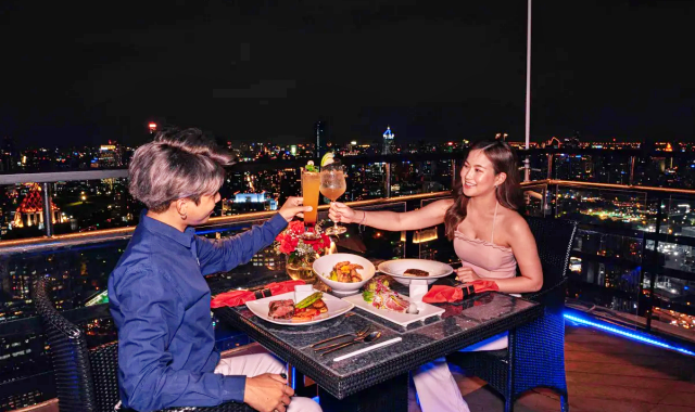 반얀트리 방콕 호텔 버티고 & 문 바 루프탑