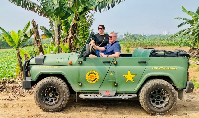 하노이 지프 시티 반일 투어 (오전 / 오후 / 선셋 투어 선택 가능)
