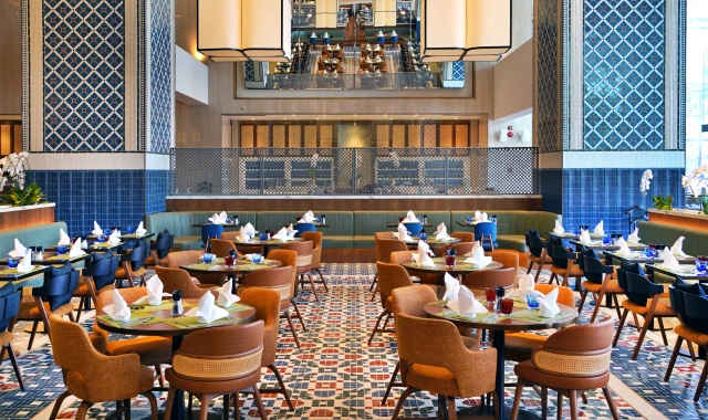 방콕 밀레니엄 힐튼 호텔 플로우 레스토랑