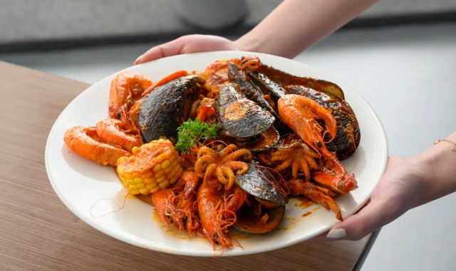 방콕 바이욕 스카이 76/78층 뷔페 레스토랑