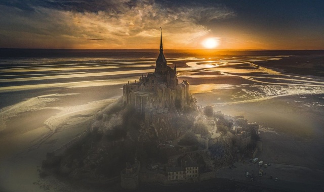 [파리봐야지] 몽생미셸의 주경과 야경 & 옹플뢰르 투어