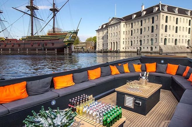 Amsterdam Flagship Open Boat Canal Cruise (From Central Station)