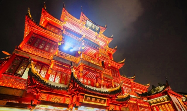 상하이 주가각 수향마을 & 예원 야경 + 황푸강 유람선 근교 일일 투어