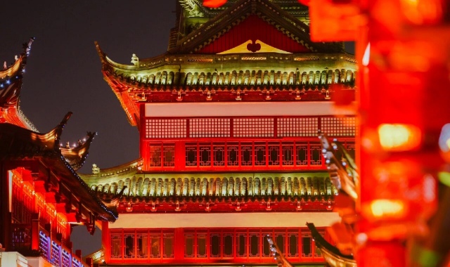 상하이 주가각 수향마을 & 예원 야경 + 황푸강 유람선 근교 일일 투어