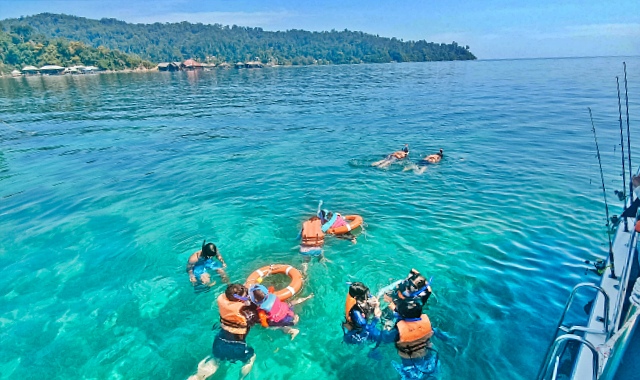 코타키나발루 캡틴 찰리 낚시 투어