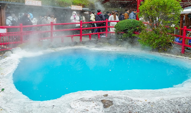 [진에어 탑승객 전용] 후쿠오카 고쿠라역 출발: 유후인 유후다케 벳푸 가마도 지옥 버스 투어