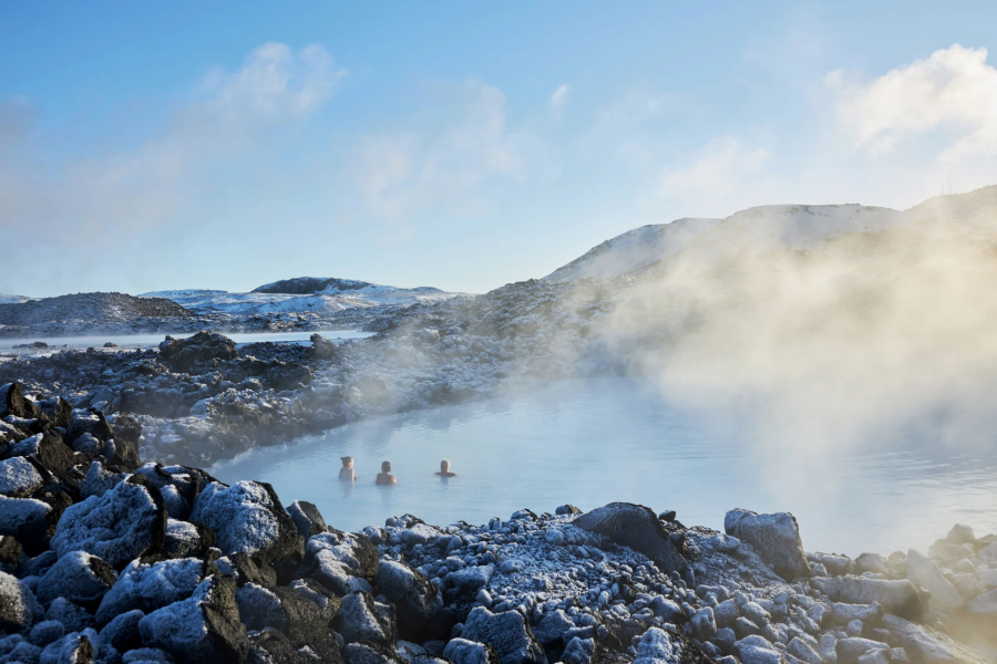 Reykjavik Blue Lagoon Hot Spring Ticket & Round-Trip Shuttle Package