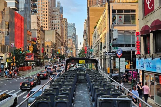 New York: Top View Double-Decker Bus 24-Hour Tour