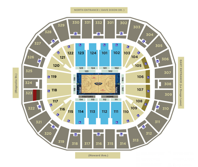 2025-26 NBA 뉴올리언스 펠리컨스 홈경기 티켓