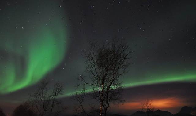 트롬쇠 노던 라이트 오로라 투어 (저녁 식사 포함)