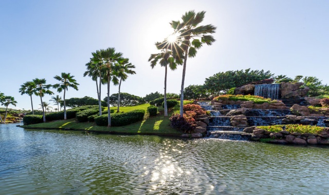 하와이 오아후 코올리나 골프 클럽 - 18홀 그린피 + 카트피