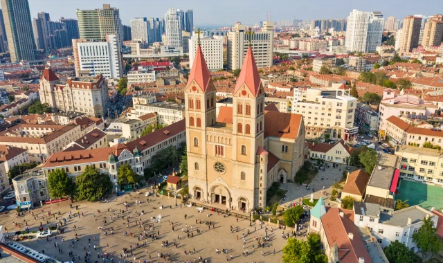 칭다오 골드 시티 투어 (맥주 박물관 포함)