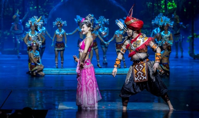 하이난 싼야 로맨스 파크 & 천고정쇼 통합 관람 티켓