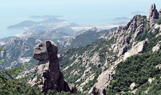 칭다오 노산 트래킹 일일 투어