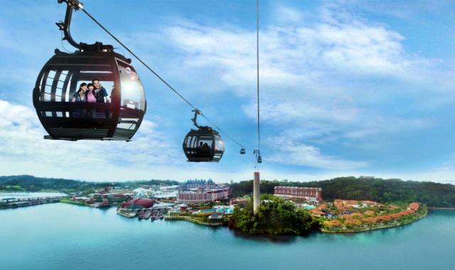 싱가포르 케이블카 스카이 패스 + 윙스 오브 타임 공연 통합 오픈 티켓