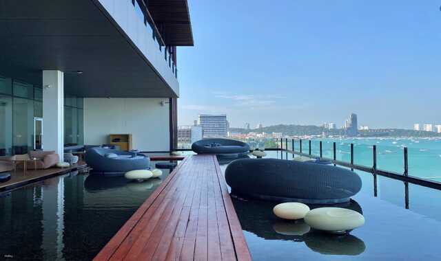 파타야 힐튼 호텔 드리프트 라운지 애프터눈 티 세트