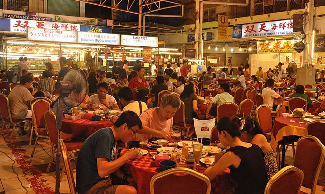 コタキナバル・双天シーフードレストラン予約