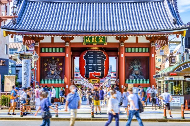 東京 浅草ウォーキングツアー(浅草寺 雷門、仲見世通り)