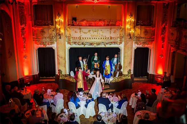 Prague Mozart Ballroom Concert Ticket (Including 3-Course Dinner)