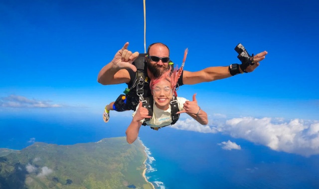 하와이 오아후 GoJump 스카이 다이빙