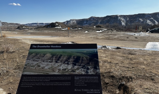 캘거리 드럼헬러 홀스슈 캐년 & 후두스, 로열 티렐 박물관 일일 투어