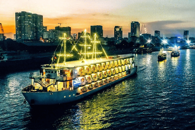 Ho Chi Minh Saigon River Indochina Queen Dinner Cruise