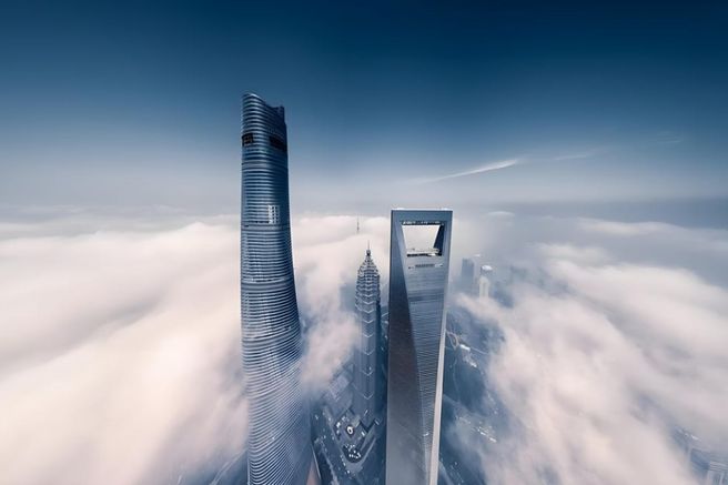 상하이 타워 118층 전망대 & 레스토랑 식사 통합 패키지