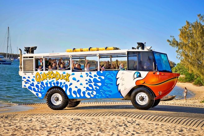 Gold Coast Aquaduck City Tour & River Cruise