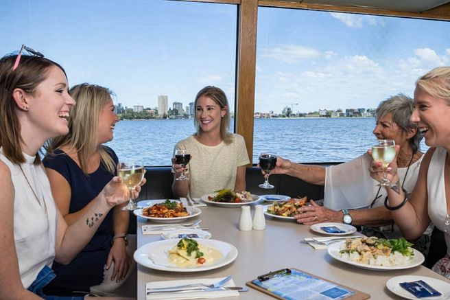 Perth Fremantle Captain Cook Lunch Cruise