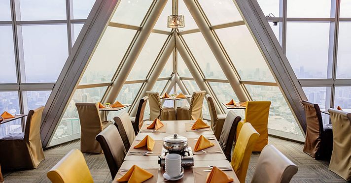 Bangkok Baiyoke Sky Hotel Crystal Grill Restaurant
