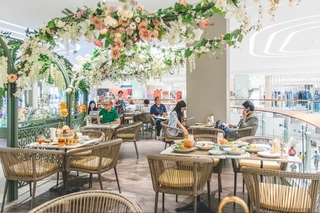Bangkok Central World Divana Signature Cafe Afternoon Tea Set